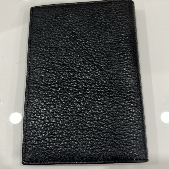 CALISTA ITALIAN BLACK SUPPLE PEBBLE GRAIN LEATHER WALLET 12x8 BRAND NEW - Picture 7 of 7